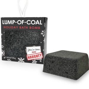 Naughty List Black Holiday Bath Bomb